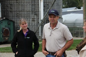 Jeff and Pam Meyer of Cal Ann Basil Farm