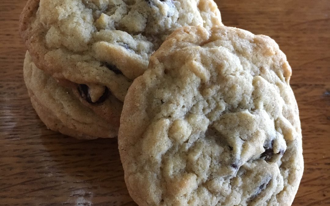 The Perfect Chocolate Chip Cookie with Sea Salt