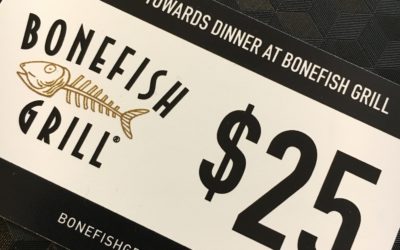 New Winter Menu and $25 to try it at Bonefish Grill