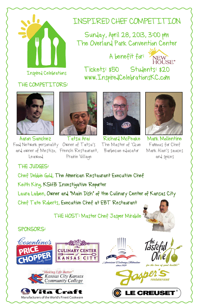 Newhouse Shelter Chef Cook-Off with Food Network Chef Aarón Sánchez and Local KC Chefs