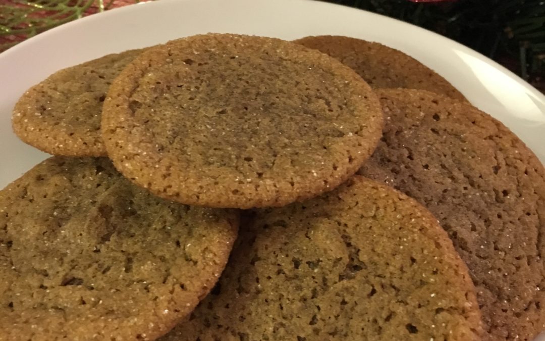 Chewy Ginger Spice Cookies